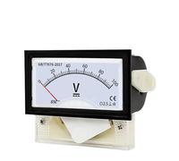 85C17 DC Voltage Meter 1V/2/3/4/5/10/15~450V Regulator Transformer Cabinet Panel Size40*70mm Hole Size 38 * 68mm 1Pcs(500v)