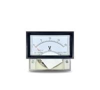 85C17 DC Voltmeter 5V 10V 15V 20V 30V 50V 100V 150V 250V 300V 500V 600V 750V Pointer Measurement 1Pcs(DC 20V)