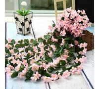 85Cm Artificial Pink Hanging Flower Vine Plant For Home, Garden & Event Decor