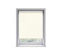 85Cm No Drill Self Adhesive Cream Thermal Blackout Roller Blind (170Cm Drop)