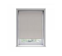 85cm No Drill Mink Thermal Blackout Roller Blind (170cm Drop), Brown