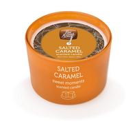 Pan Aroma Orange Decorative Holder & Scented Candle, Salted Caramel, 85G