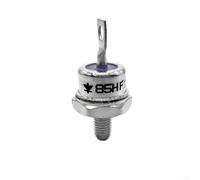 85HF120 Stud Mount Diode Rectifier, 85A 1200V Negative Anode, 6mm Screw for Battery Charger, Welder, Motor Control & Power Supply Units