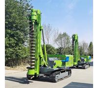 85kW Solar Pile Driver with Heavy-Duty Hydraulic System - Crawler Mounted Piling Machine for Photovoltaic Projects, 4-6m Post Driving, Rugged Design for Harsh Job Sites