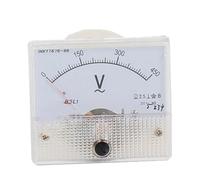 85L1 AC 0-1V 2V 3V 5V 10V 15V 20V30V 50V 75V 100V 200V 300V 400V 450V Rectangle Analog Volt Panel Meter Gauge 1Pcs(20V)