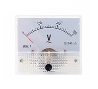 85L1 Pointer AC Voltmeter Class 2.5 Analog Voltage Voltmeter Panel Meter 0-150V 250V 450V 500V 600V 1000V Voltage Power Tester Meter Gauge Monitor Checker Detector