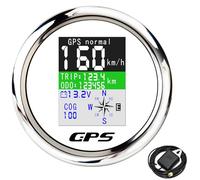 85MM Digital Boat GPS Speedometer Gauge MPH Km/h Knots Adjustable Waterproof GPS Antenna 9-32V fit Marine Car Truck Motorcycle