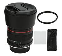 85mm F18. Large Aperture Frame Manual Portrait Prime Lens, AI Mount for D810 D800, Medium Telephoto Lens with 6 Blades, 285.° Viewing Angle, Ideal for