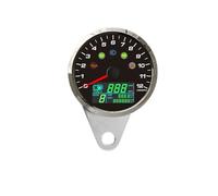 85mm GPS Speedometer 0-299km/h MPH with 0-12000RPM Tachometer beam Turn light Oil pressure for Boat Motorcycle 12V 24V