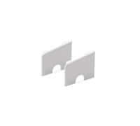 85mm Profile 22 Window & Door Sill End Caps (Pair) - White