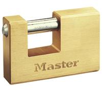 85mm Rectangular Brass Padlock - 608EURD