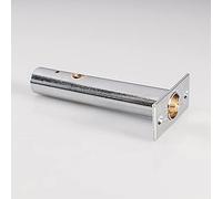 85mm Security Door Rack Bolt - 57mm Fixing Centres - Polished Chrome Door Latch | Contract Door Security Bolt - Secure Locking Rack Bolt - Concealed Door Security