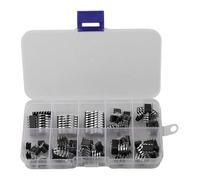 85PCS DIP Integrated Circuit Kit with Timer, Op Amp, Audio Amplifier, Darlington Array ICS for DIY Electronics Projects, Compatible with NE555 LM324 LM393 UA741 ULN2803 LM358 LM386 NE5532 PC