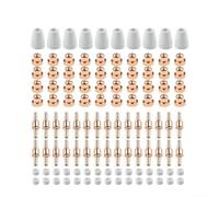 85pcs Set of Plasma Cutter Consumables for PT-31 40A Torch Works with CUT-40 CUT-50D CT-312 CT416D CT518D Super160