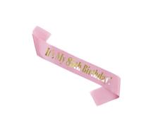 85th Birthday, 85thsash, HBD Decorations for Girls, Pink and Gold sash, Happy 85 Birthday Party Supplies, its my 85th birthda, 85 and Fabulous sash, Happy Birthdays Sash, Birthday baddie (85th)