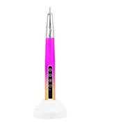 85w Brushless Motor Cordless Nail Drill 35000RPM Electric Handle Pen Pedicure Rechargeable Handpiece Portable Base Charge(Gradient gold)