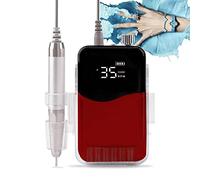 85w Electric Nail Drill Machine, 35000rpm Professional Portable Electrical Nail Drill Rechargeable Manicure Machine, Low Heat, Low Noise, Low Vibration,A8