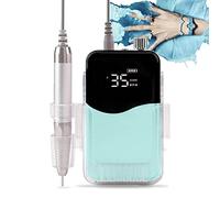 85w Electric Nail Drill Machine, 35000rpm Professional Portable Electrical Nail Drill Rechargeable Manicure Machine, Low Heat, Low Noise, Low Vibration,A7