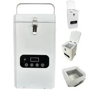 -86℃ 2L Portable Mini Freezer for Medical Supplies & Equipment: Ultra-Low Temperature, Medical Refrigerator with Lock,Energy-Efficient & Ultra-Quiet Ideal for Vaccine Storage, Lab Sample Preservation