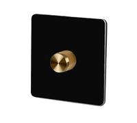 86 Dimmer Switch 500W Gold Knob Adjusting the Brightness of Light For Living Room Dedicated Dimmer(2P)