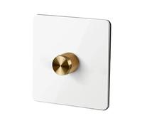 86 Dimmer Switch 500W Gold Knob Adjusting the Brightness of Light For Living Room Dedicated Dimmer(Gold)