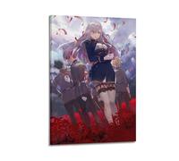 86 Eighty Six Anime7 Canvas Posters Aesthetic Wall Art Decorative Painting Poster Decor Vintage Canvas for Living Room Bed Room 08x12inch(20x30cm) Frame-style