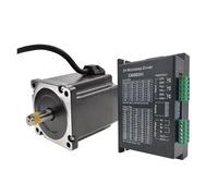 86 Step electronic starter NEMA34 4.5Nm 6.5Nm 8.5Nm 12Nm 6.0A Stepper electronic starter D14mm 2 Phase For CNC 86BYG DM860H BIANMTSW(Motor,86BYGH118-8.5Nm)
