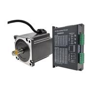86 Step Motor NEMA34 4.5Nm 6. 12Nm .0A Stepper D14mm 2 Phase for Engraving Machine High Torque 86BYG DM860H(Motor,86BYGH156-12Nm)