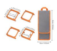86 Switch Box Slotting Template for Electrical Socket Installation - Aluminum Alloy Mortise & Tenon Joint Tool with Puzzle A/B Configurations, Compatible with UK Standard Wall Boxes(5)