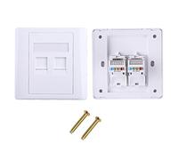86 Type Computer Socket Panel CAT5E Module RJ45 Cable Interface Outlet