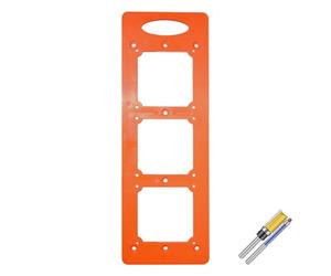 86 Type Electrical Installation Task Socket Bottom Box Template Template for Electrical Installation Wire Junction Box Professional Electric Tool Addition