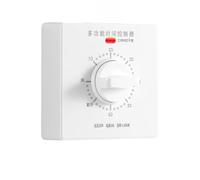 86 Type Mechanical Timer Switches Adjustable Delay Up To 120Minutes Easy Operations For Time Control In Any Setting Wall Switches