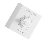 86 Type Mechanical Timer Switches Adjustable Delay Up To 120Minutes Easy Operations For Time Control In Any Setting Wall Switches