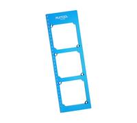 86 Type Outlet Box Template, Portable Socket Slotting Template Mounting Bracket for Professional Switch Sockets Box and Wire Box Line Drawing- A