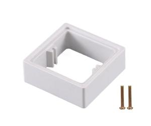 86-Type Wall Box Extender with 2 Included, 30mm height pad | 86-Type Wall Box Format, Depth-Adding Extension Structure, Defined Fitment for Electrical Installation Planning