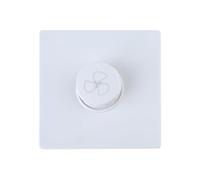86 Type Wall Control Button Electronics Mechanical Rotary on Off Switches for Ceiling Fan 5-level Speed Controller Fan Speed Adjuster