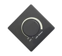 86 Type Wall Light LED Dimmer Switches Rotary Knob Dimmer Switches 300W Adjustable Brightness Controller Easy To Use LED
