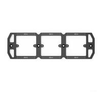 86 Type Wire Box Template Switch Socket Opening for Wooden Board Slotting with 5.7mm Aluminum Alloy Construction and 4 Positioning Holes for Precise Alignment(60x60mm)