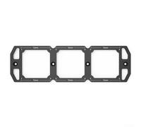 86 Type Wire Box Template Switch Socket Opening for Wooden Board Slotting with 5.7mm Aluminum Alloy Construction and 4 Positioning Holes for Precise Alignment(72x72mm)
