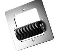 86 Wall Box Wire Threading Tool with Roller Guide Structure, Steel 8 X 8 Cm Cable Pulling Plate for Concealed Wiring Installation Work