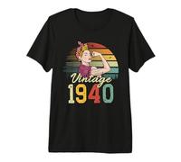 86 Year Old Limited Edition 1940 - Vintage 86th Birthday Premium T-Shirt