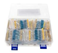860Pcs 86Values x 10Pcs 1% 1W Metal Film Resistor Assorted Kit set 0.1 ohm~ 10M ohm Capacitor Range box MQXFCZUX