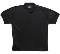 864 Black Naples Polo Shirt Small B210BKRS Portwest Genuine Top Quality Product