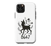 8647 Subtle Floral 86 47 Blossom Gazelle Deer Protest Resist Case for iPhone 11 Pro