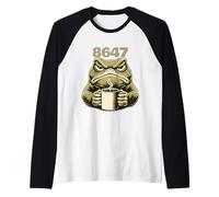 8647 Subtle Floral 86 47 Portland Frog Protest Resist Art Raglan Baseball Tee