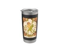 8647 Subtle Floral 86 47 Portland Frog Protest Resist Art Stainless Steel Insulated Tumbler