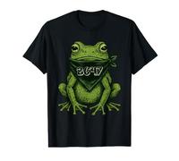 8647 Subtle Floral 86 47 Portland Frog Protest Resist Art Value Graphic T-Shirt
