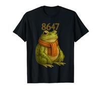 8647 Subtle Floral 86 47 Portland Frog Protest Resist Art Value Graphic T-Shirt