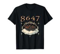 8647 Subtle Floral 86 47 Rot Bug Red Bugs Protest Resist Art T-Shirt