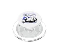 8647 Subtle Floral 86 47 Turtle and Frog Protest Resist Art PopSockets PopGrip for MagSafe
